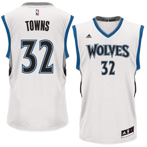 men's adidas minnesota timberwolves karl towns nba replica jersey|karl anthony towns current team.